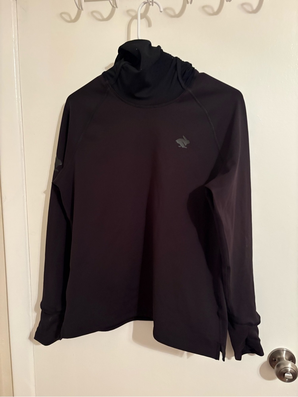 Rabbit Cocoon Top, Medium, Black - Picture 3 of 8
